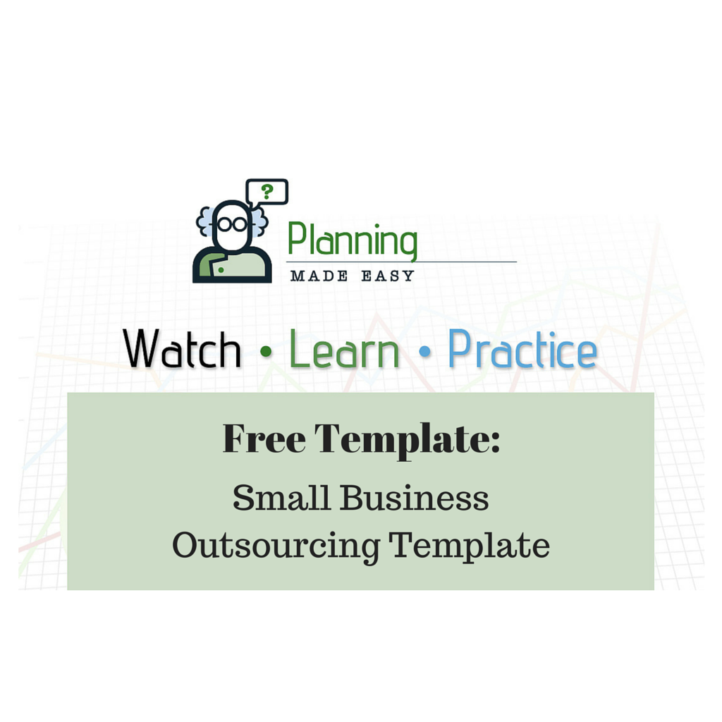 Free Excel Template: Small Business Outsourcing Template