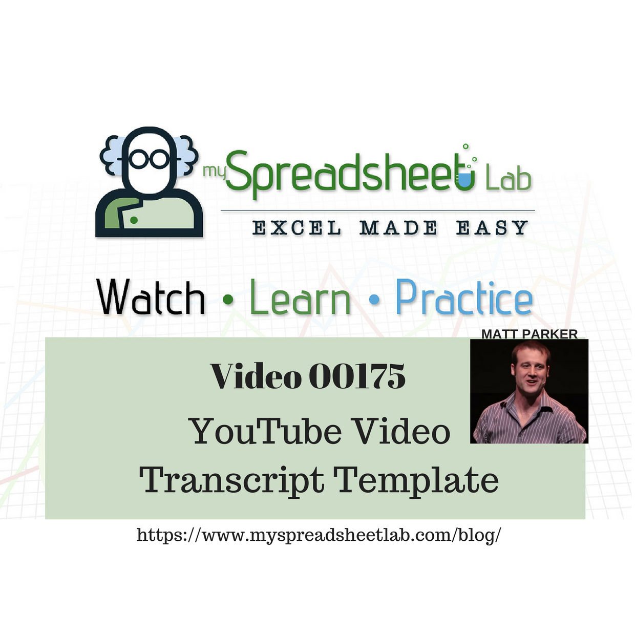 YouTube Video Transcript Template