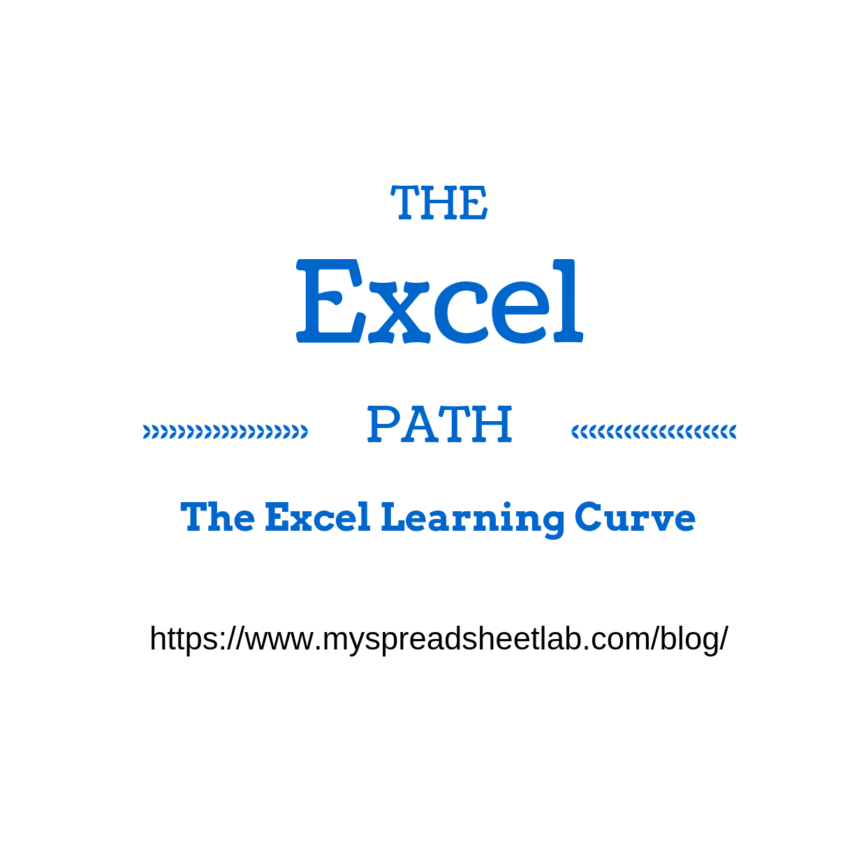 The Learning Curve in Excel