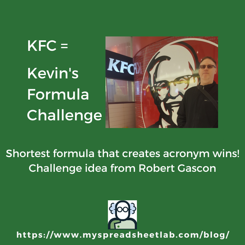 Kevin’s Formula Challenge