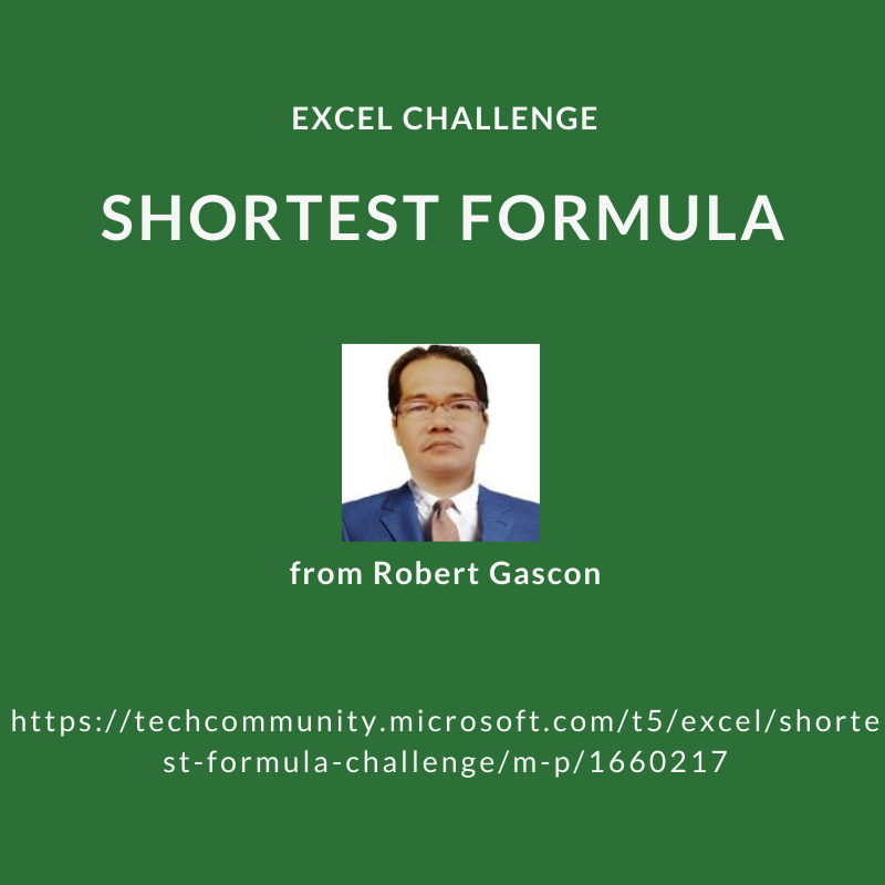 Robert Gascon’s Shortest Formula Challenge